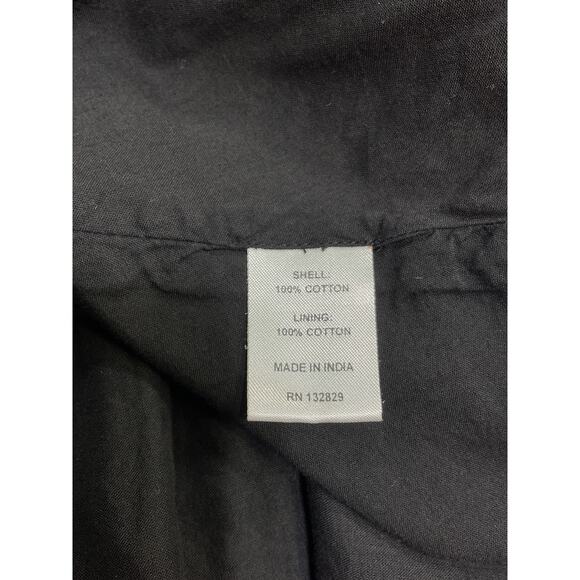 Lovers And Friends 'Loki' Black Cotton Mini Dress Size M - Picture 5 of 5